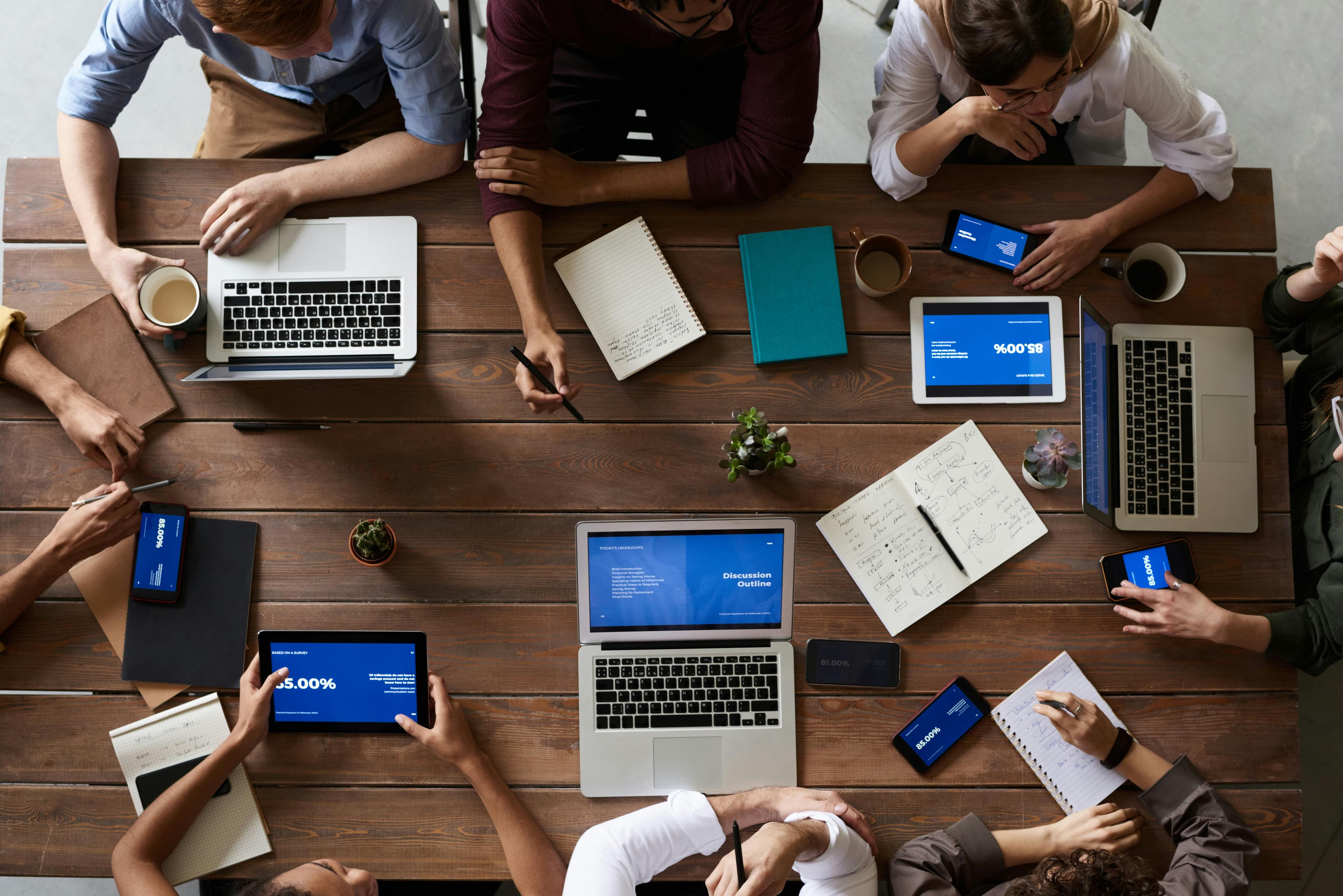 Collaborative digital product development workspace